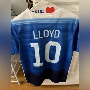Carli Lloyd girls soccer jersey